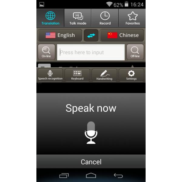 35 Languages Portable Voice Translator Android 6.0 System High Accuracy