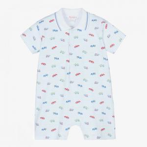 Wholesale Baby boys summer clothes 100% cotton Polo Collar Baby Romper custom bodysuits Printed Body Suit Baby clothes for Newborn from china suppliers
