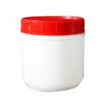 600Ml Polyethylene Plastic Powder Canister Shatterproof Wide Mouth Plastic Jar