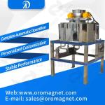 Kaolin Beneficiation Dry Drum Type Magnetic Separator Machine Low Noise kaolin