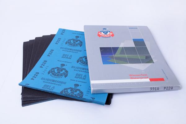 Quality 400 Grit  Automotive  Silicon Carbide Wet Dry Sandpaper Waterproof  High Flexible for sale