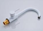 ROVATE Saving Water White Painting Kitchen Sink Mixer UPC Standard