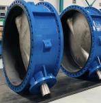 DN1800 2100 DI wormgear Rotork Auma Captop Underground butterfly valve Price