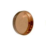 Threaded Copper Pipe Cap - USA Manufactured Threaded Connection Copper Nickel