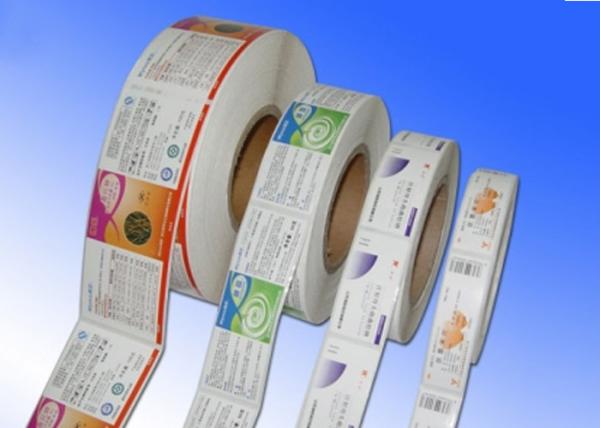 Heat Sensitive Adhesive Paper Stickers , Adhesive Label Paper For Protective