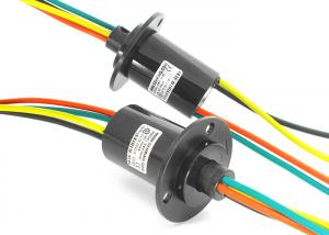 China Rotatable Antenna 6 Wire Capsule Slip Ring 0.06N.M on sale