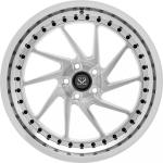 VIA Polished Super Concave 2 Piece Forged Wheels For Customized