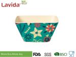 Unbreakable Christmas Bamboo Snack Bowls Anti - Slip Waterproof Delicate