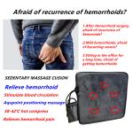 Hemorrhoids massage cushion for office ladies seat massage pad for hips