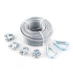1/4" Stainless Steel Aircraft Cable 7x7 For 500FT Length T316 Deck Railing