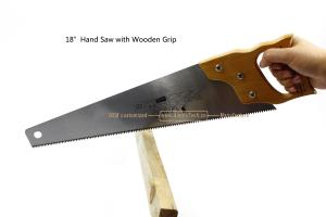 Wholesale Aminatech 18”Hand Saw with Wooden Grip,Cutting Wood,Pruning the Garden from china suppliers