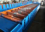 PLC Control Double Profile Roofing Sheet Roll Forming Machine 8-12m/Min Speed