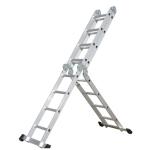 Multifunctional Aluminium Alloy Ladder 4 X 4 Steps EN131 Approved