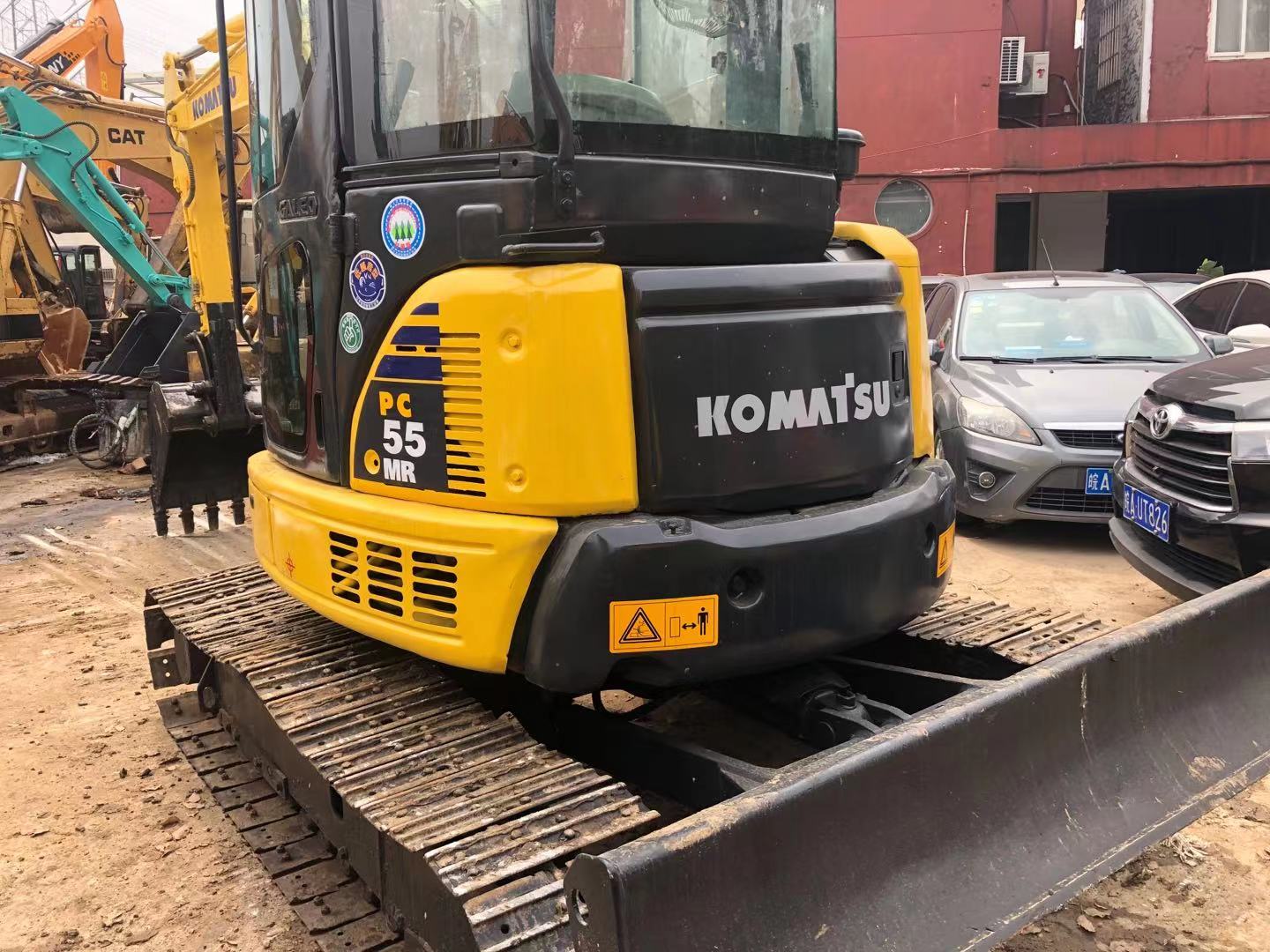 PC55MR-2 PC56 PC35mr PC40mr PC78us Digger Used Komatsu Excavator PC55 Mini 5 Ton