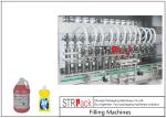 16 Nozzles Household Chemicals Volumetric Piston Filler SUS316