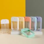 45ml Plastic Credit Card Mist Pump Sprayer For Liquid Pink Green White