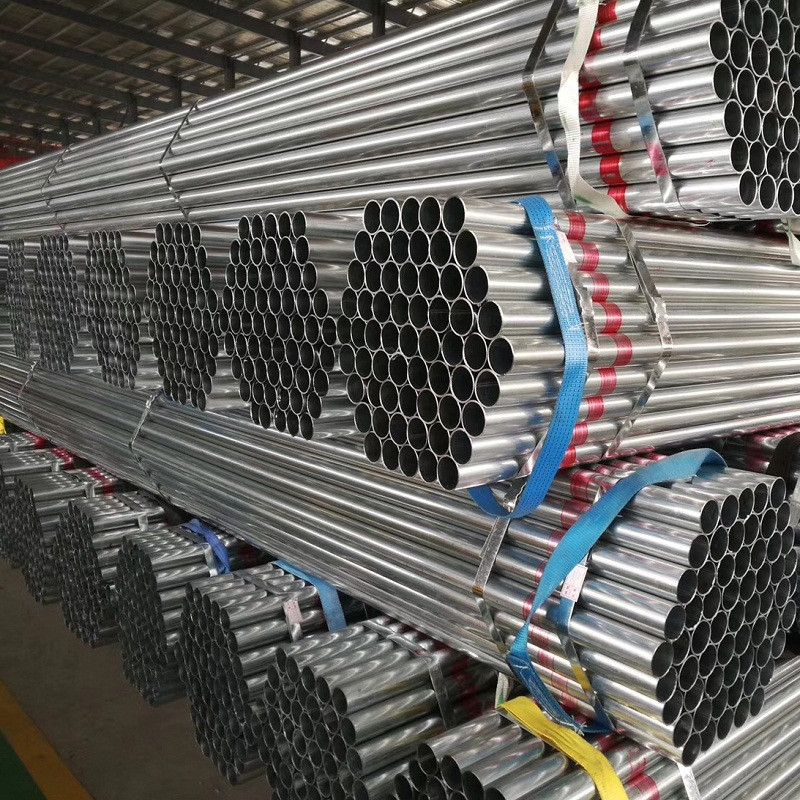 Hot Dip Galvanized Round Pipe Bs1387 Astm 1.5" 2"
