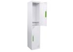 School 2 Door Steel Lockers SPCC Vertical 1850*380*450MM