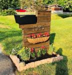Black Powder Coating Mailbox The Ultimate Garden Essential for Christmas by
