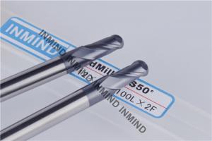 Wholesale Extra Long Carbide Ball Nose End Mills With 12 mm Flute Length 6 mm Shank Dia from china suppliers