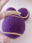 Purple Pet Squeaky Tennis Ball with Squeaker Tennis Ball Dog Toy