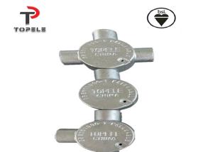 Wholesale Galvanized Electrical Circular Junction Box 20mm 25mm Malleable Iron 3 Way Hot Dip from china suppliers