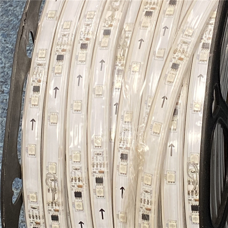 50m roll 24v High-tech Manufacturer Supply Digital RGB IC Light Magic Dream Color Pixel Programmable Led Strip