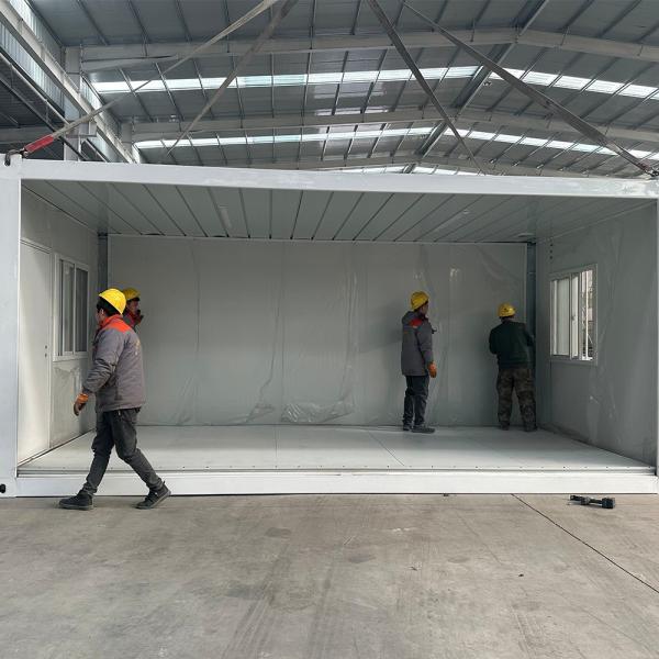 Supply Golden Shopping Apartment Folding Container House Container Home K Home
