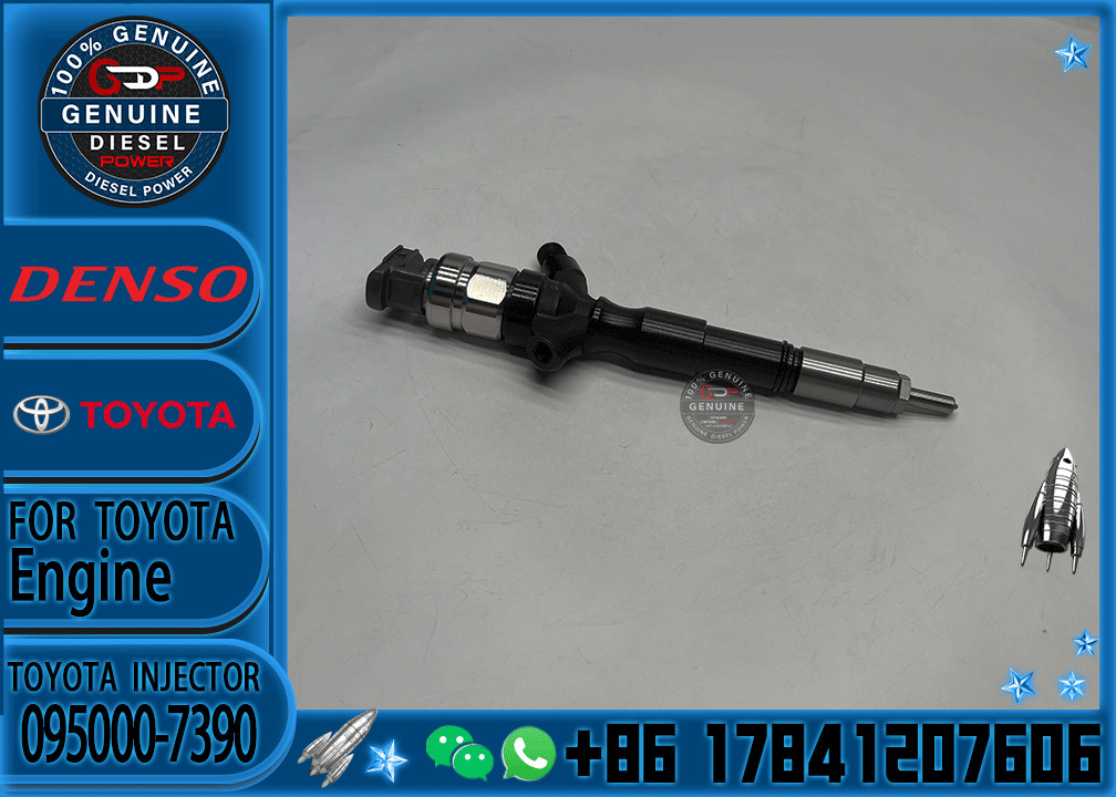 Original diesel fuel injector 095000-7760 P.N. 23670-0L070 23670-30240 095000-7390 23670-39235