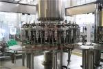 3 In 1 Glass Bottle Soda Filling Machine / Automatic Bottle Filling Equipment