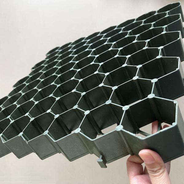 100% Virgin HDPE Honeycomb Plastic Gravel Paving Grid for Parking Lot Stabilizat