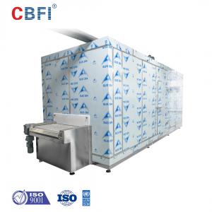 China Quick Freezing Machine Tunnel Blast Freezer For Fruits Cherry Chicke Vegetables Seafood Shrimp Fish on sale