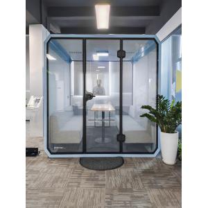 Wholesale Removable Soundproof Booth Office Acoustic Silent Cabin For Office Privacy Space from china suppliers