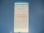 50pcs/ pack Time Cards for time recorder C050 Monthly pay cards Weekly optional
