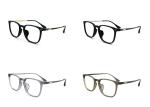 Rectangle Shape Adjustable Temple Pure Titanium Spectacles 839