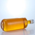 Transparent Glass Spirit Bottle with Cork for Whisky Vodka Tequila Gin Rum 500ml