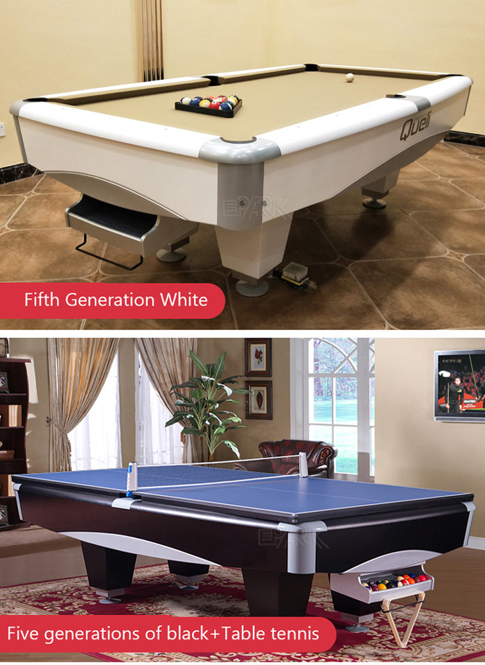 Standard Version Snooker Pool Blue Billiard Table Begonia Material