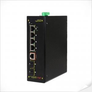 China IEEE802.3af/At Industrial Unmanaged Poe Switch 4X60W High Power DIN Rail Installation on sale