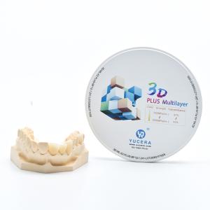 Wholesale Aesthetics Multilayer Zirconia Disc Self Colored 3D Pro CFDA For 1500℃ from china suppliers