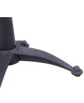 1701 Outdoor Table Base Cast Iron Material With Black Wrinkle Powder Coating