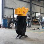 42CrMo Log Grapple Yakai CTHB Hydraulic Wood Grapple For 1-30ton Excavator
