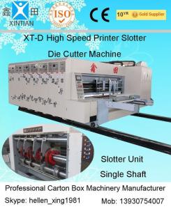 Wholesale Steel Carton Box Making Machine , Flexo Printer Slotter Die-cutter Stacker Machine from china suppliers