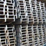 Q235B Black Painted carbon steel I beam for building construction