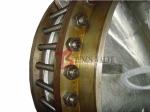 A216 WCB Wafer Gear Operated Butterfly Valve Class 150LB With Counter Flanges