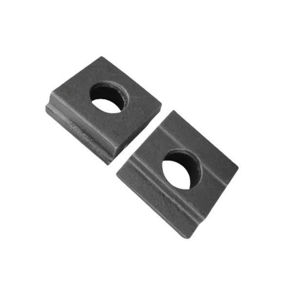 Custom High Quality Railway Track Fasteners Forged Parts For Railway Pads