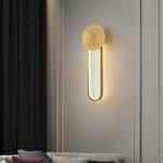 Modern Wall Lamp lights for Bedroom Bedside Corridor Aisle Copper wall lamp (WH