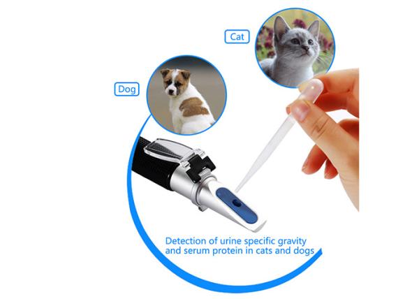 Dogs / Cats Clinical Refractive Index Refractometer ATC With Aluminum Constructi
