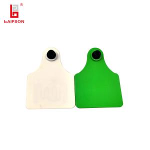 Wholesale 890Mhz 98mm UHF RFID High Quality Reflective Animal Cattle Cow Ear Tag from china suppliers