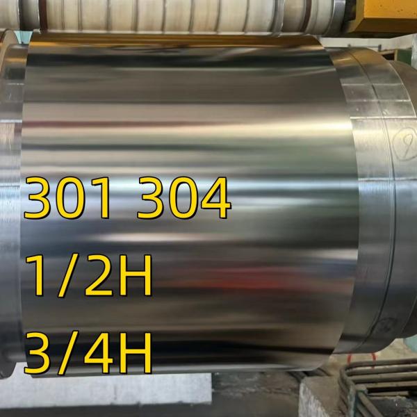 JIS G4313-2011 Standard SUS301 SUS304 CSP H 3/4H 1/2H Stainless Steel Coils
