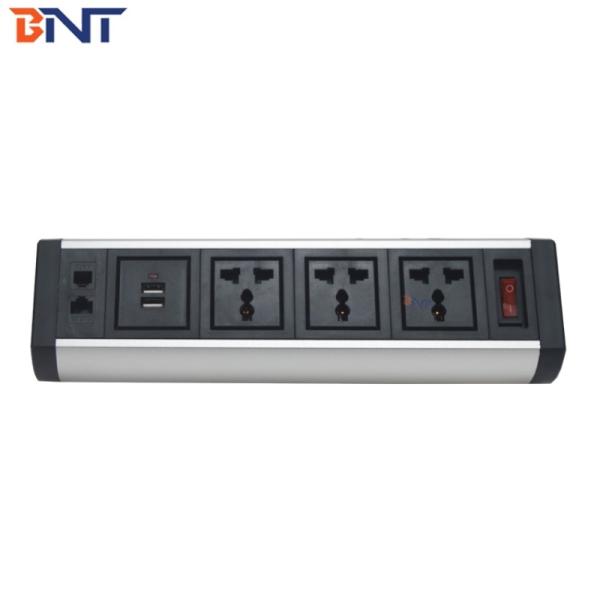 Boente eu power plug table clamp mount outlet / clamping table power outlet